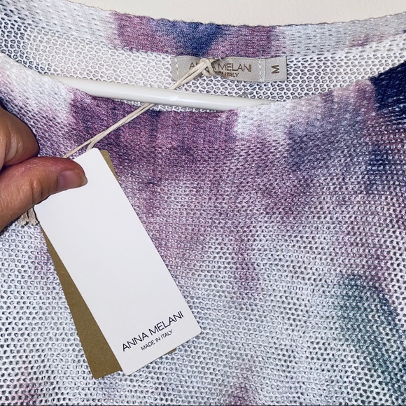 Anthropologie Anna Melani NWT tie dye sweater M - Picture 2 of 4